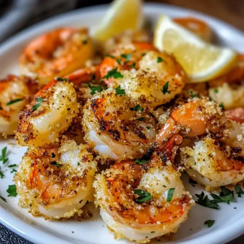 Air Fryer Garlic Parmesan Shrimp