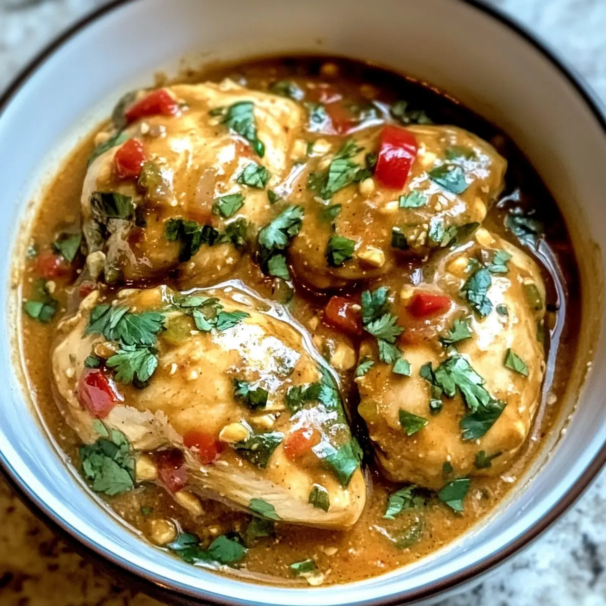 Slow-Cooked Thai Peanut Chicken