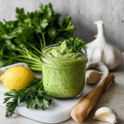 Avocado Green Goddess Dressing