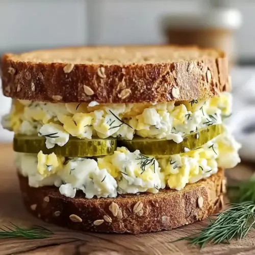 Protein-Packed Cottage Cheese Egg Salad Sandwich