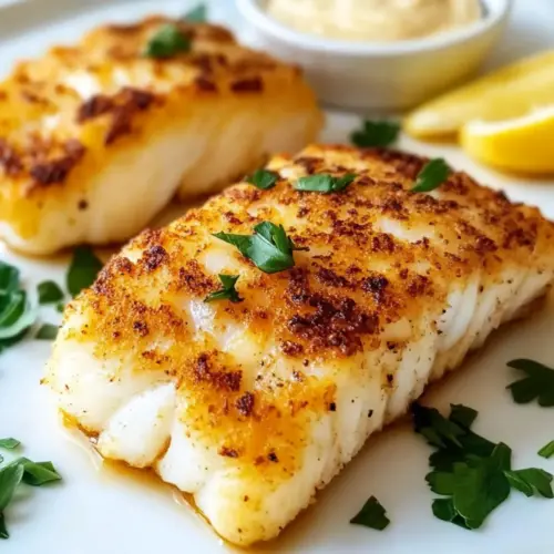 Crispy and Flaky Air Fryer Cod