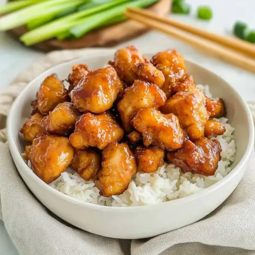 Air Fryer Panda Express Orange Chicken