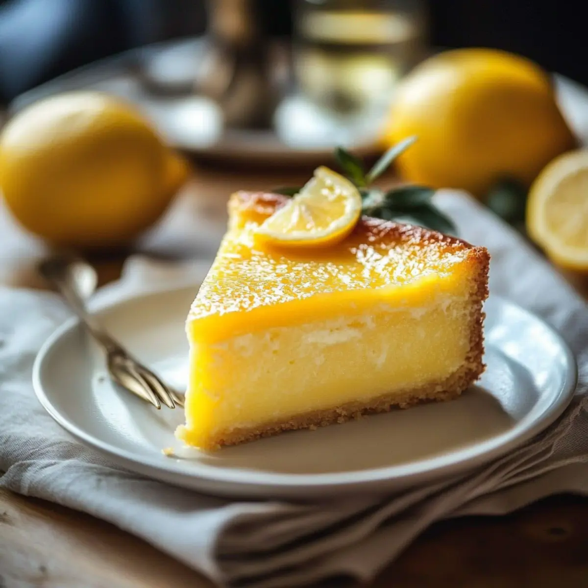 Irish Lemon Pudding Cake Recipe