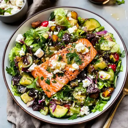 Mediterranean Salmon Salad