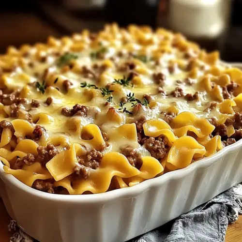 Sour Cream Beef Noodle Casserole
