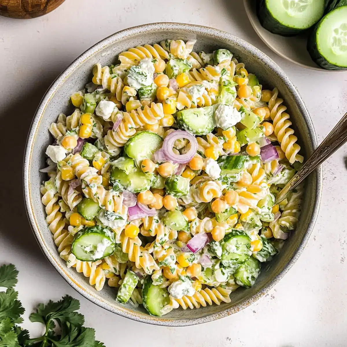 Cilantro Lime Pasta Salad