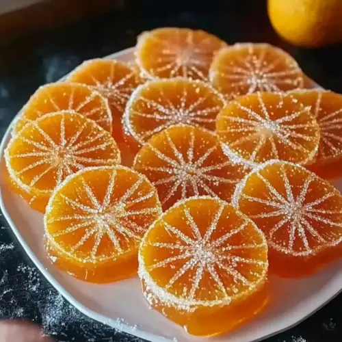 Classic Homemade Orange Candy