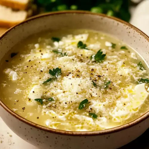 Stracciatella Soup