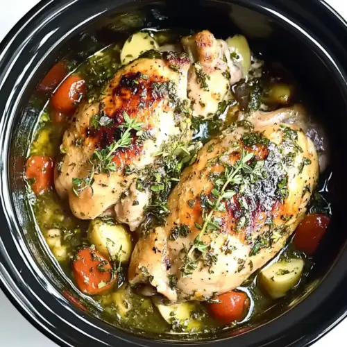 Crockpot Greek Chicken