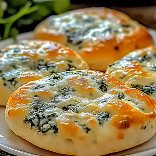 Easy Spinach Cottage Cheese Flagels