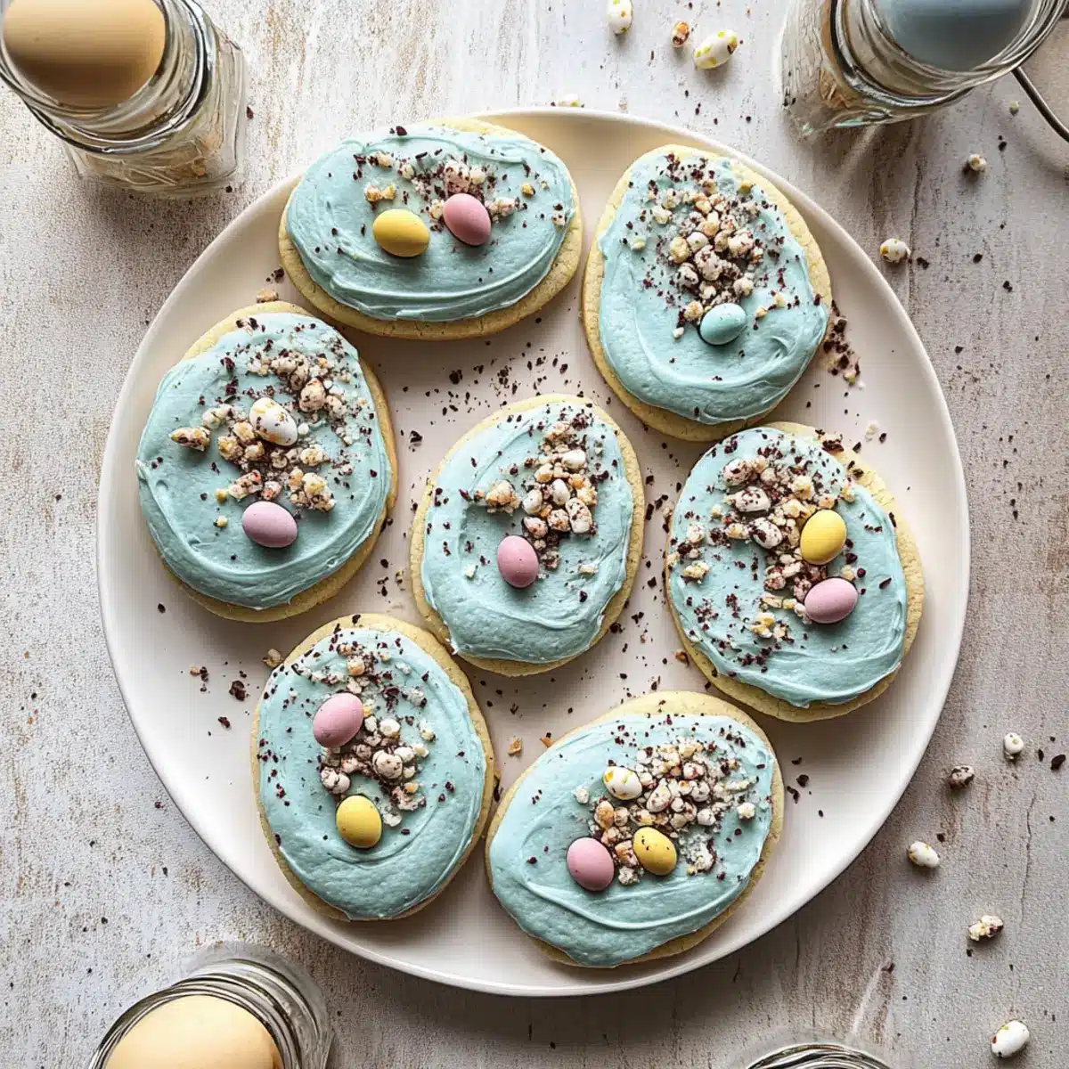 Easter Egg Sugar Cookies