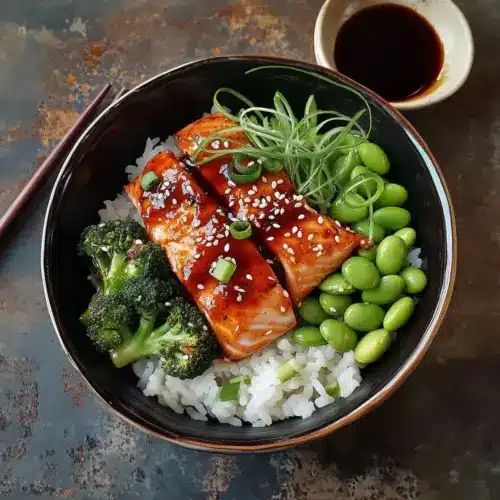 Teriyaki Salmon Bowl
