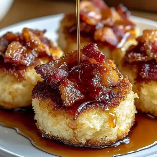 Maple Bacon Pancake Bites