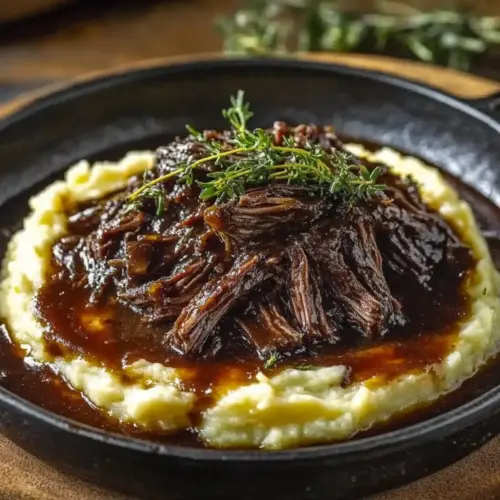 Slow Cooker Beef Manhattan