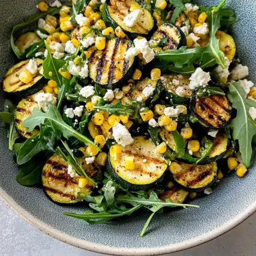 Corn And Grilled Zucchini Salad