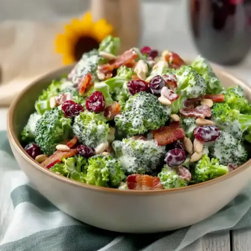 Sweet Classic Broccoli Salad