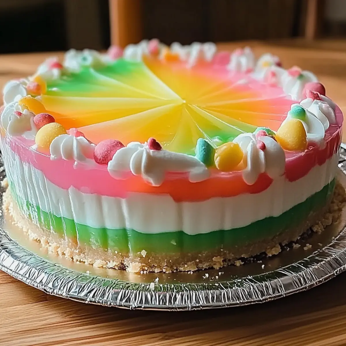 Easter No Bake Jello Pie