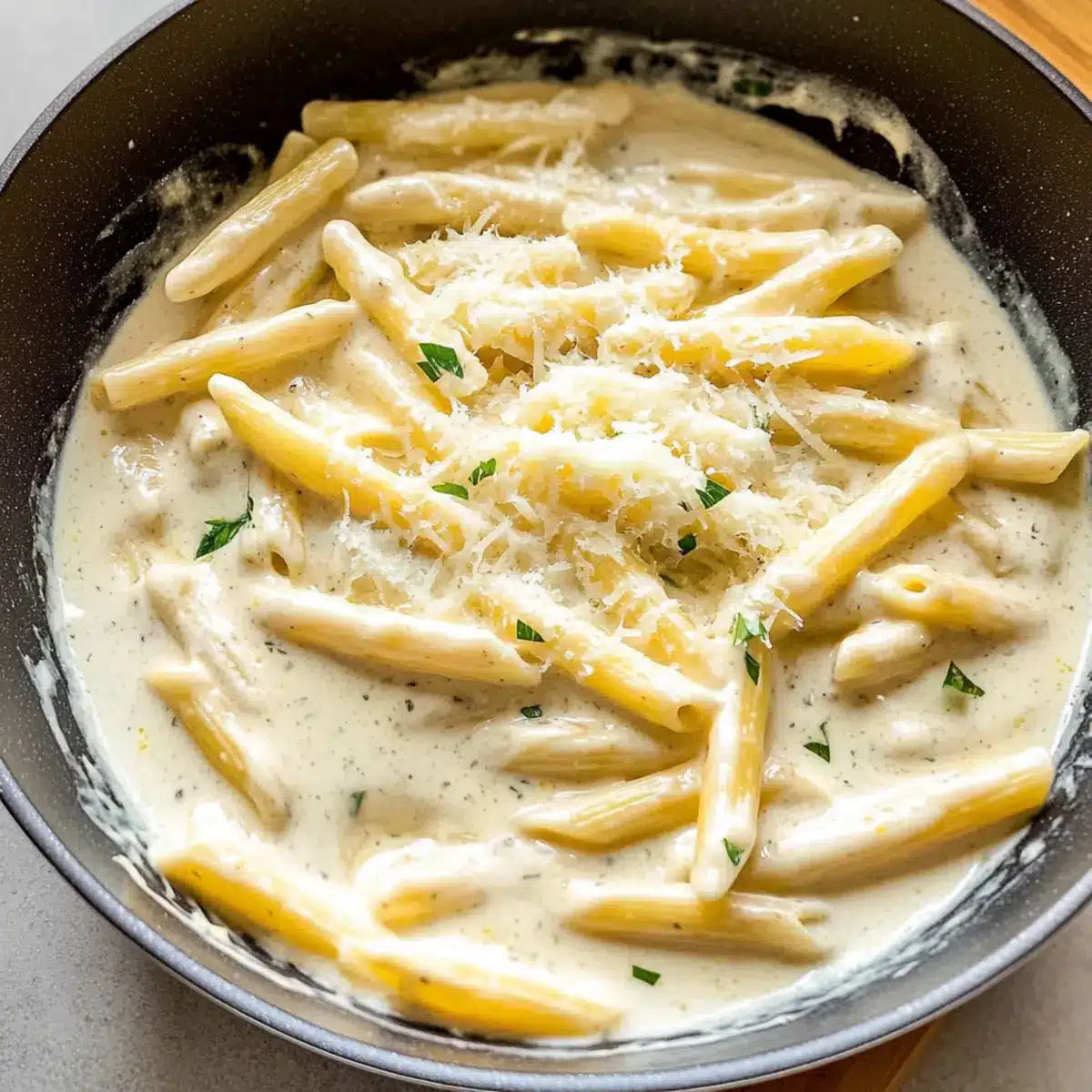 Lemon Garlic Pasta Sauce