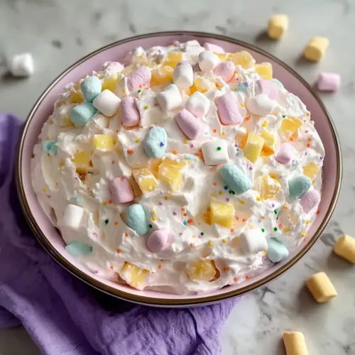 Marshmallow Easter Fluff Salad