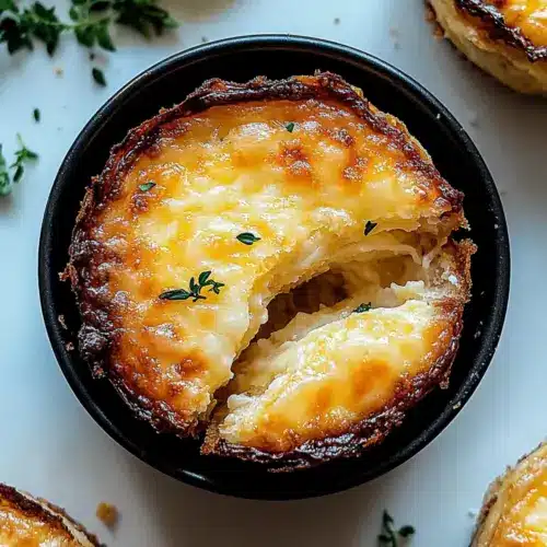 Cheesy Garlic Cruffin