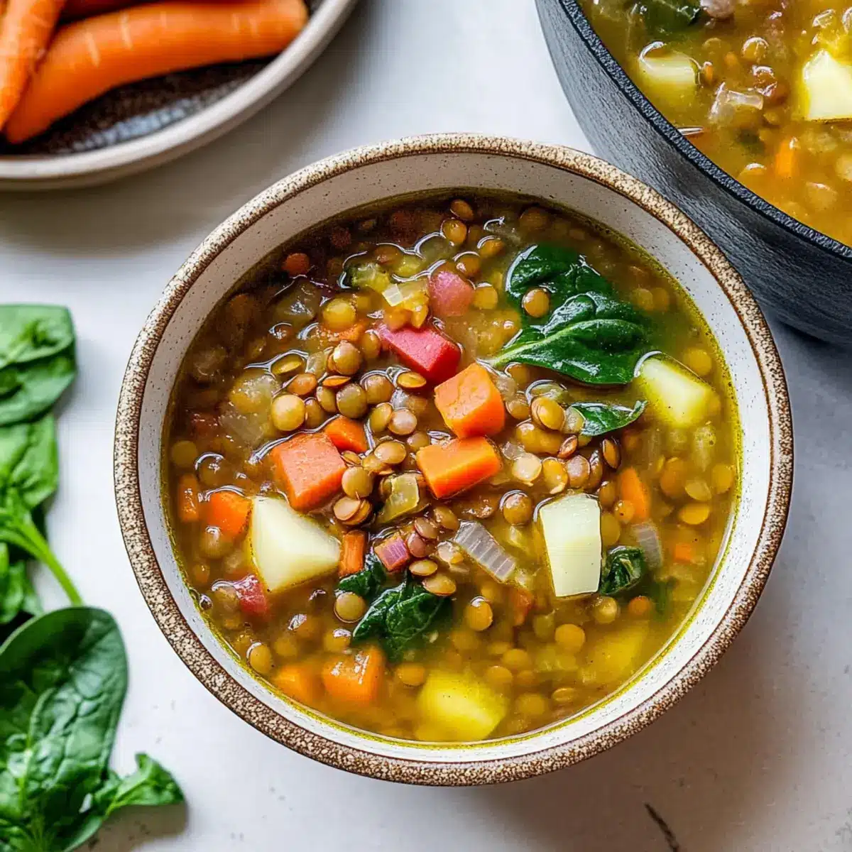 Mediterranean Lentil Soup