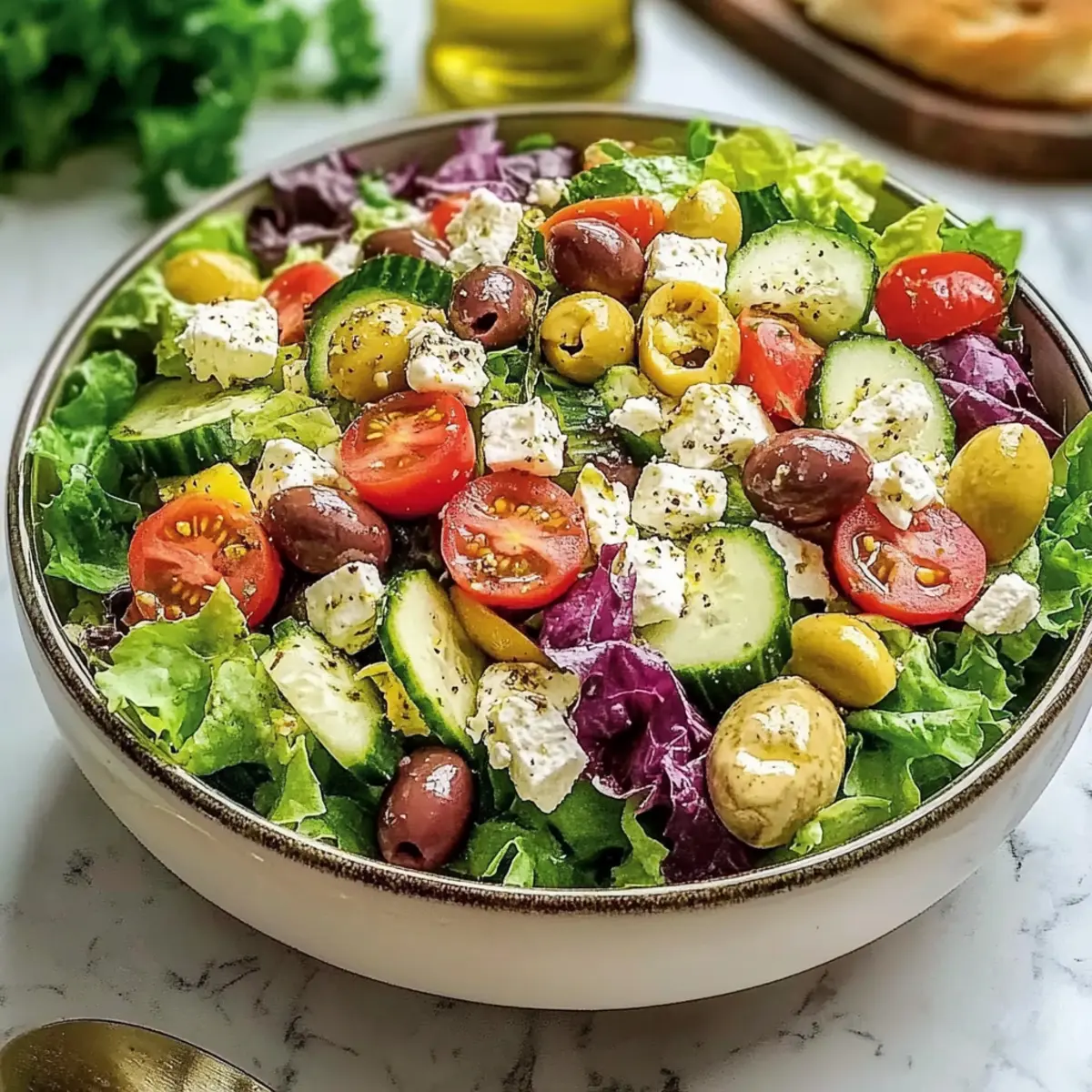 Classic Mediterranean Salad