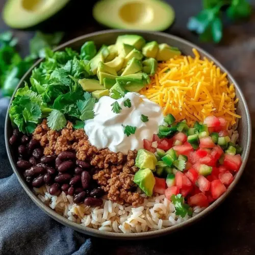 Quick and Easy Taco Bowl