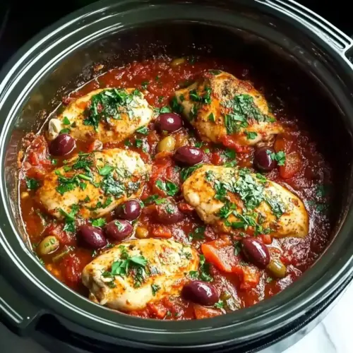 Slow Cooker Mediterranean Chicken Recipe