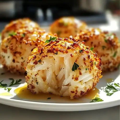Savory Crab Bombs Appetizer