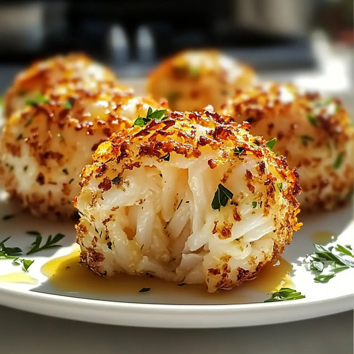 Savory Crab Bombs Appetizer