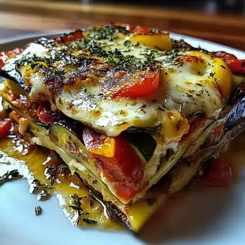 Mediterranean Eggplant Zucchini Lasagna
