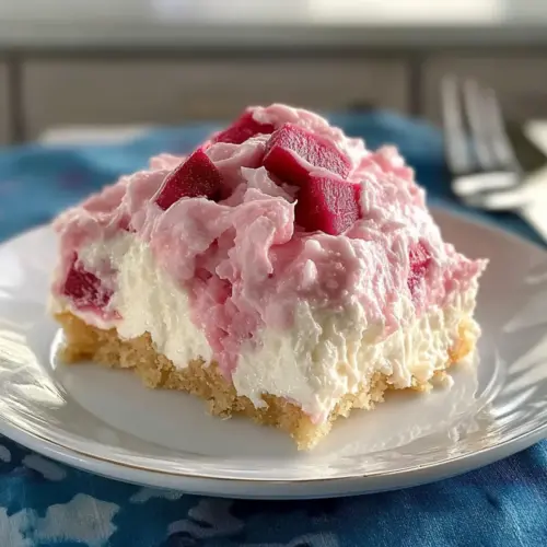 Rhubarb Fluff Recipe