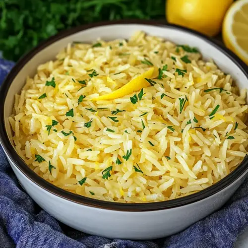 Easy Greek Lemon Rice