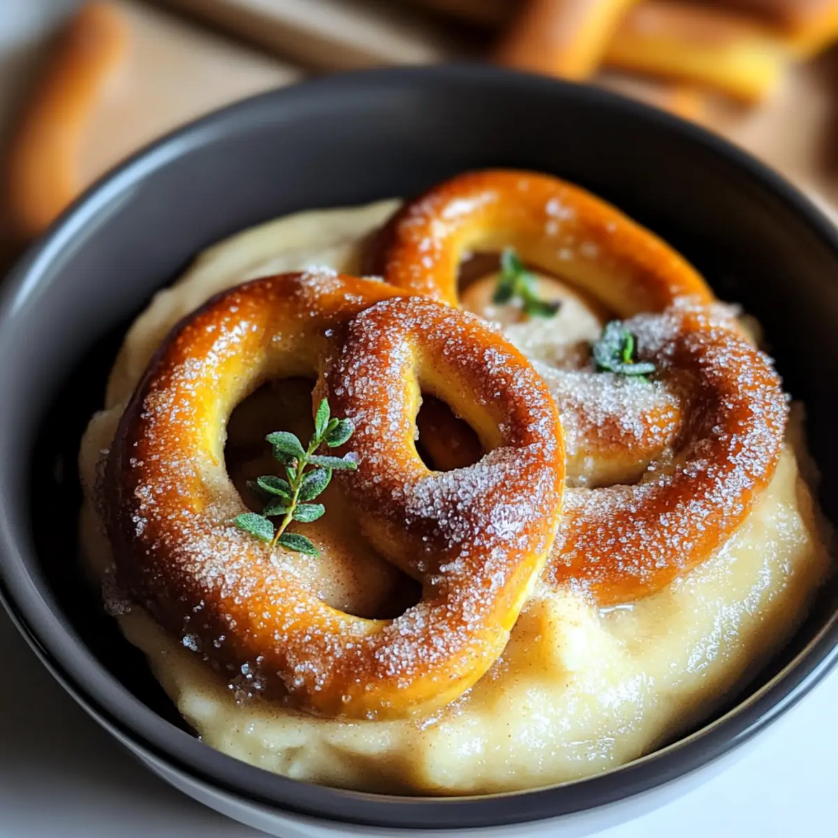 Cinnamon Sugar Soft Pretzels