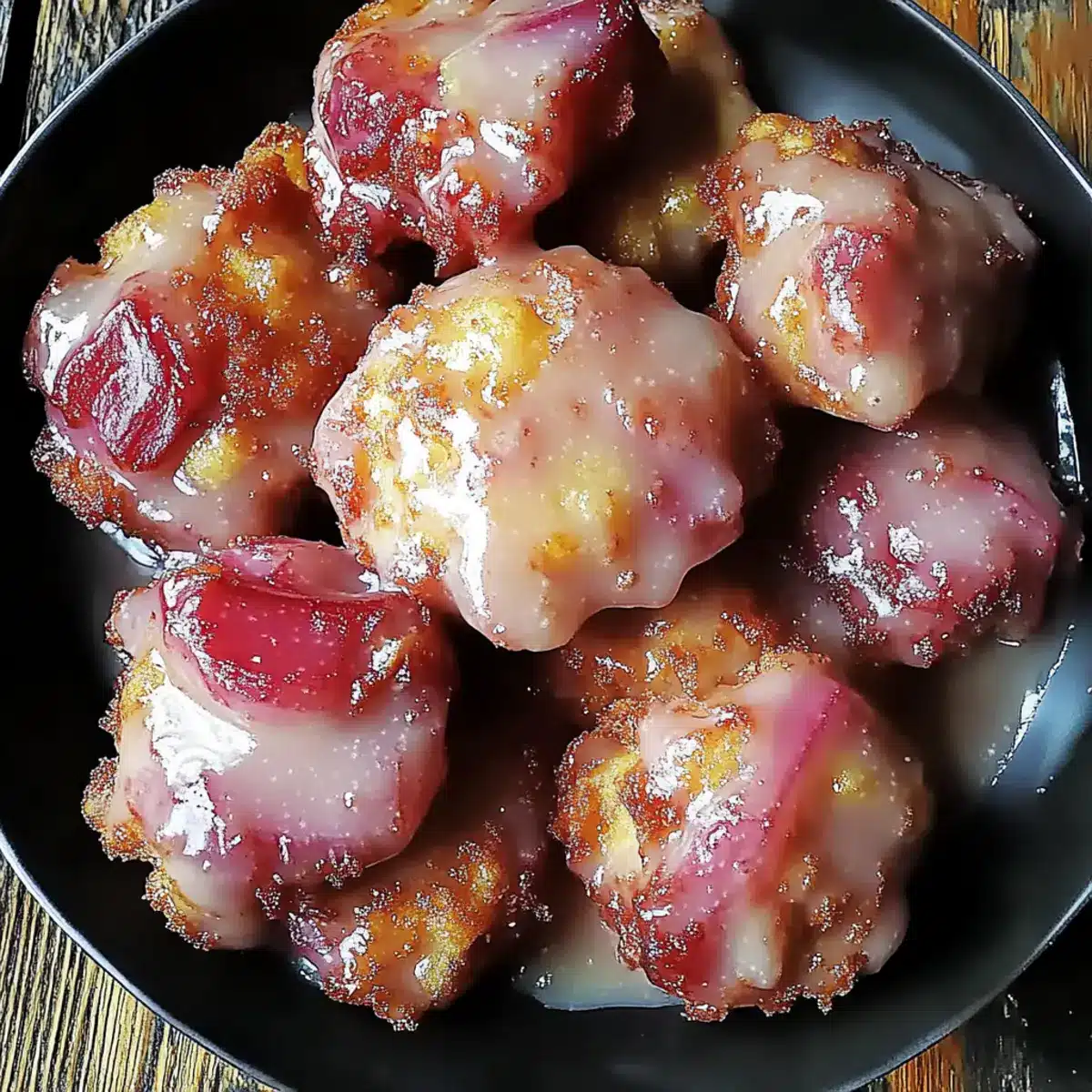Rhubarb Fritters