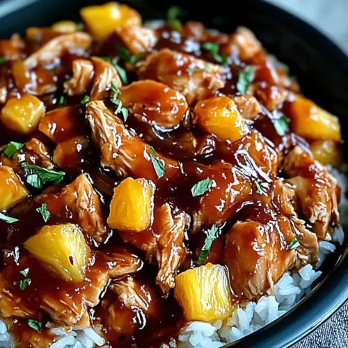 Sweet Hawaiian Crockpot Chicken