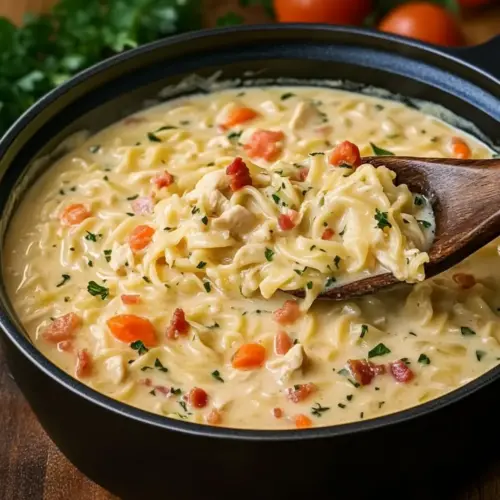Crack Chicken Noodle Soup