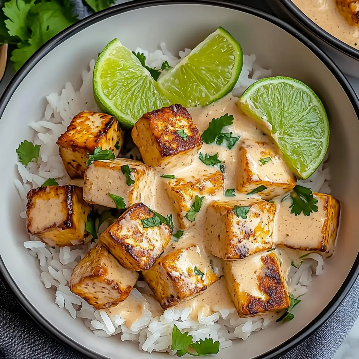 Coconut Lime Tofu