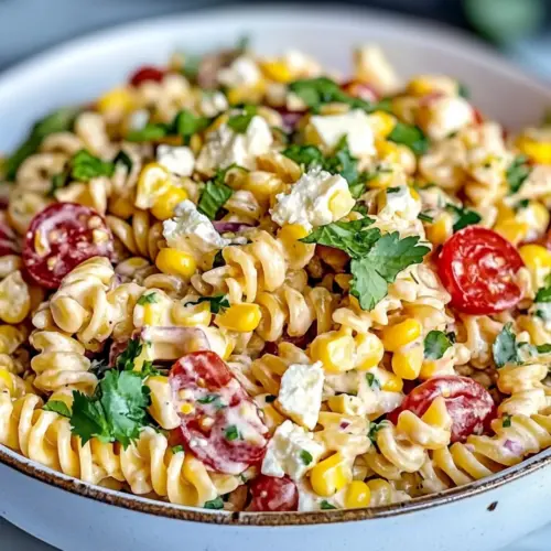 Street Corn Pasta Salad