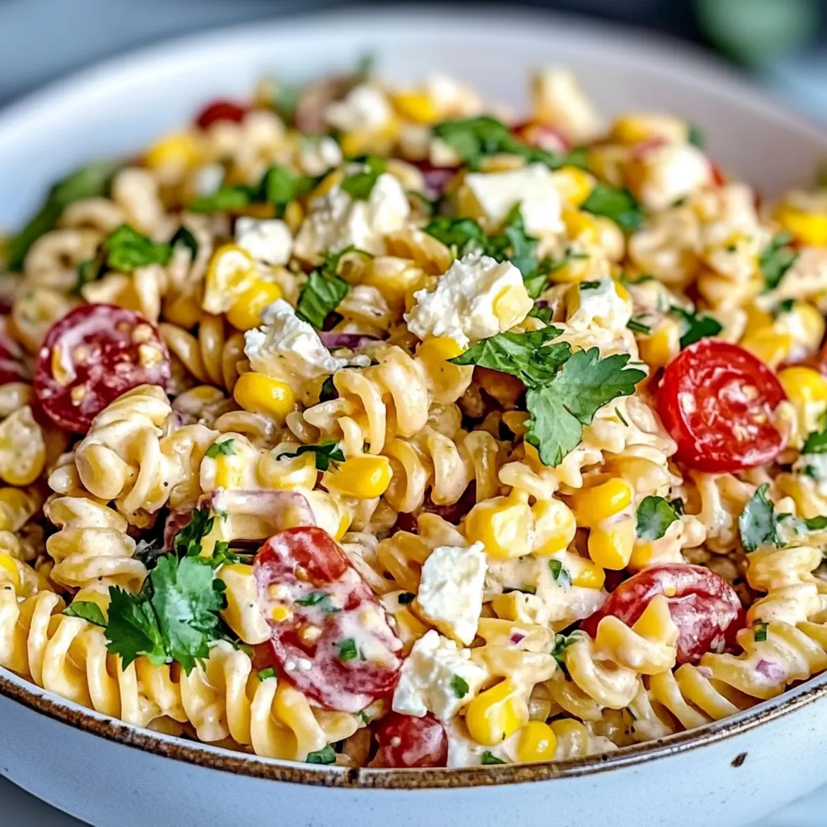 Street Corn Pasta Salad