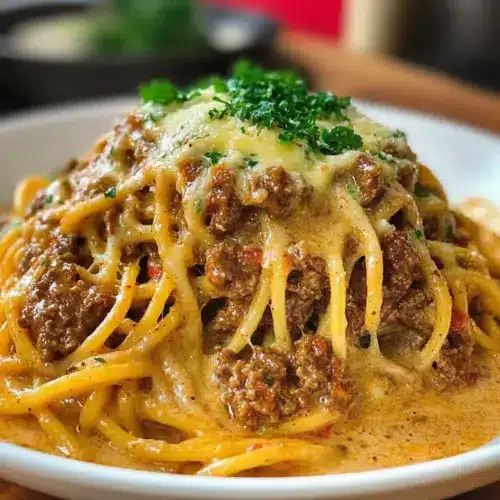Cajun Beef Spaghetti