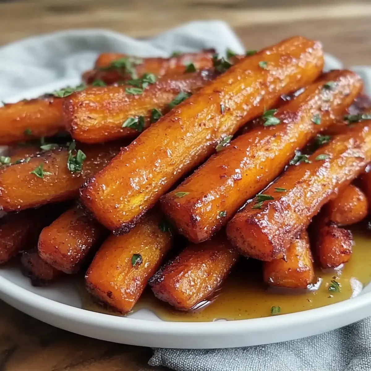 Crispy Air Fryer Roasted Carrots
