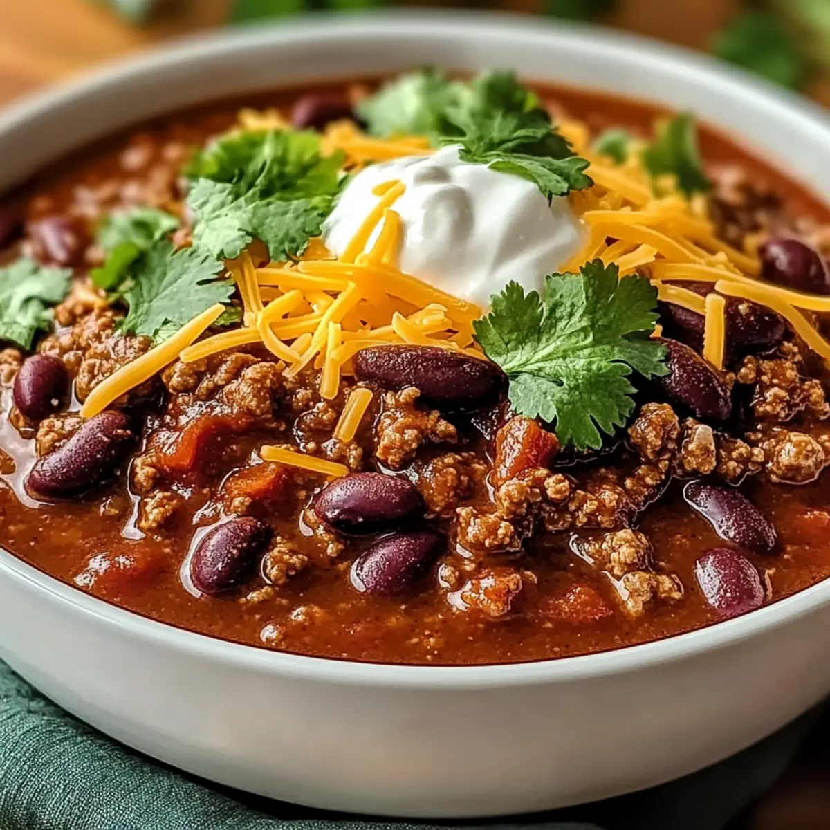 Hearty Crockpot Chili