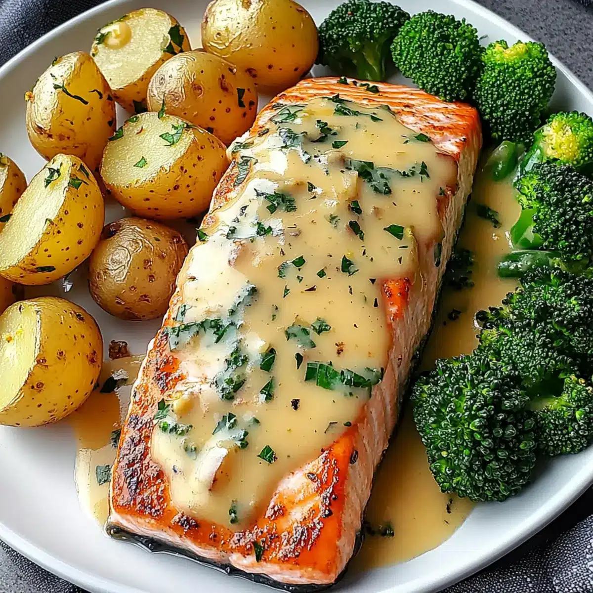 Lemon Butter Salmon