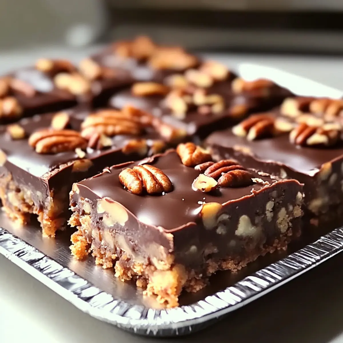 Decadent Turtle Bars