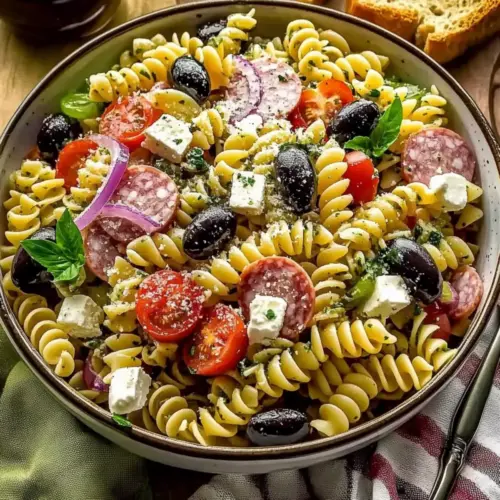 Easy Italian Pasta Salad