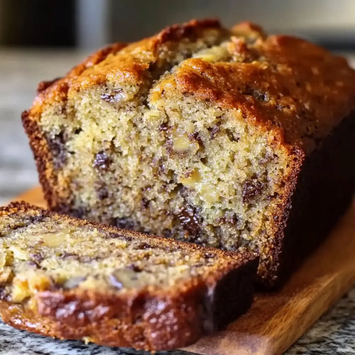 Super Moist Banana Bread: