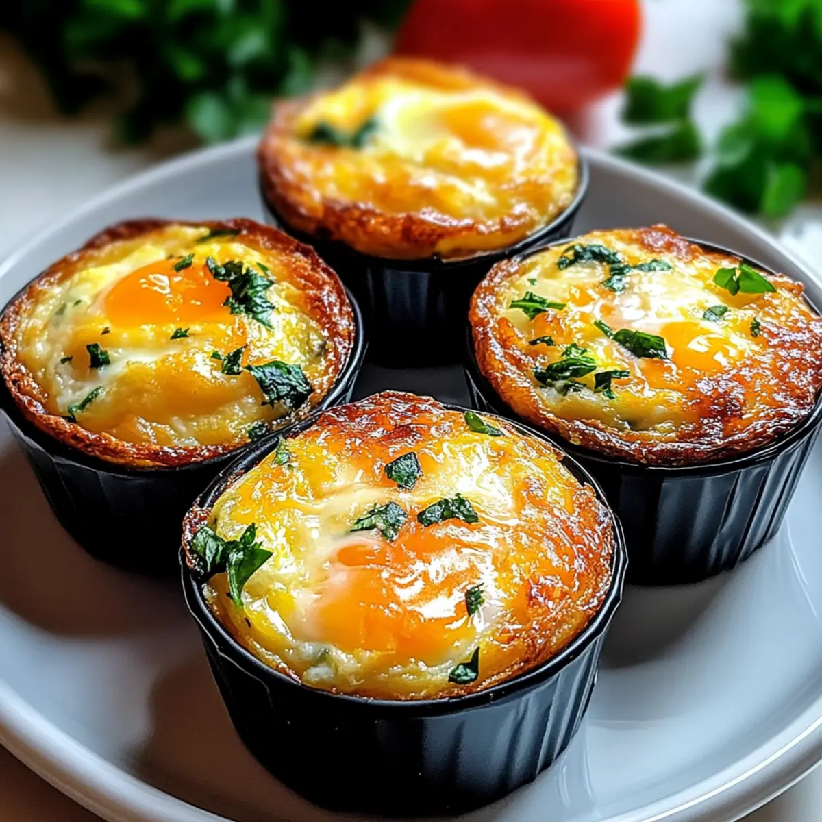 Fluffy Cottage Cheese Egg Muffins