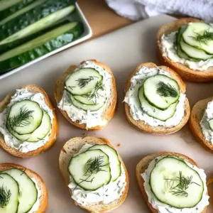 cucumber cream cheese bites