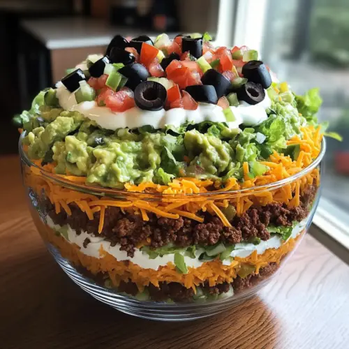 Seven-Layer Taco Salad